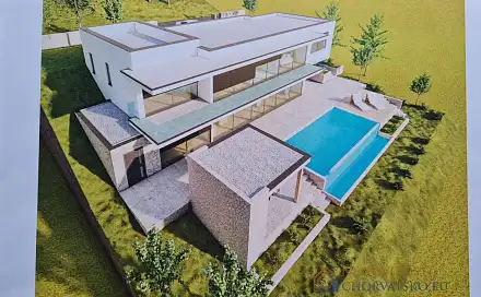 Prodej stavebního pozemku 1 342 m², Svetvinčenat, Chorvatsko