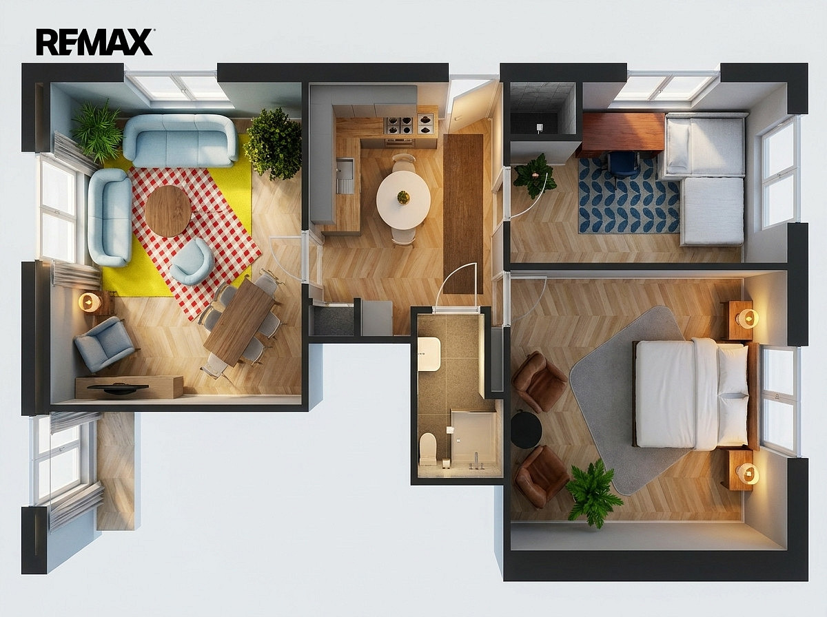 Pronájem bytu 3+1 79 m² – fotografie 5