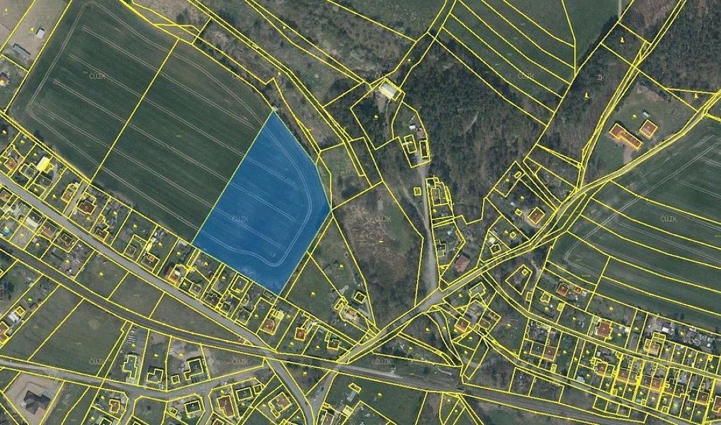 Prodej pole 13 799 m², Blatnice – náhled fotky 2