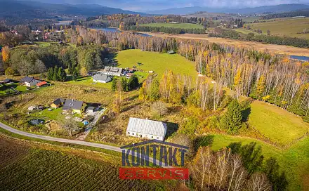 Prodej stavebního pozemku 7 051 m², Nová Pec - Nové Chalupy, okres Prachatice