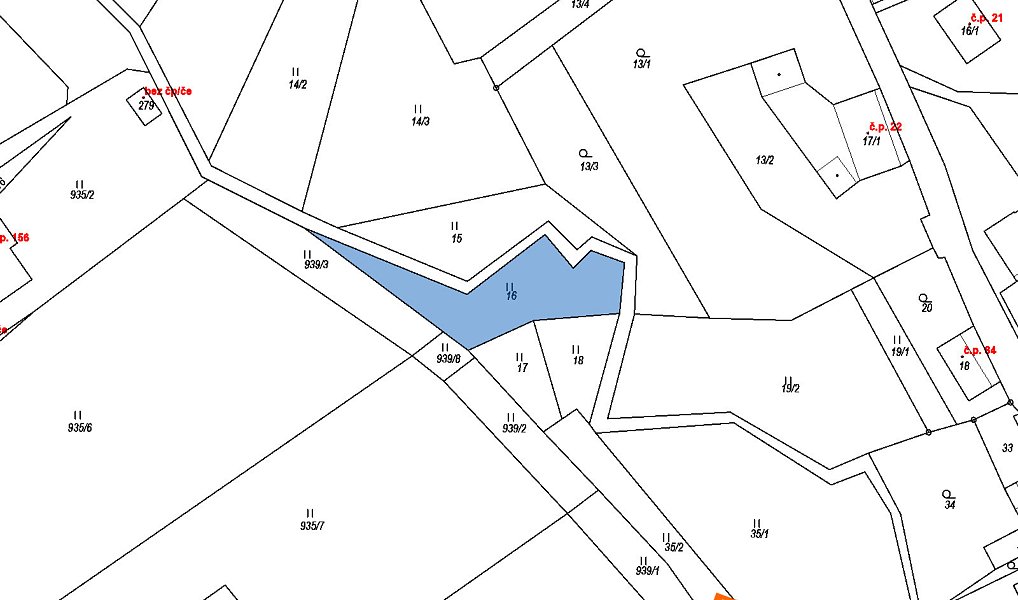 Prodej pozemku 593 m², Kruh – náhled fotky 2