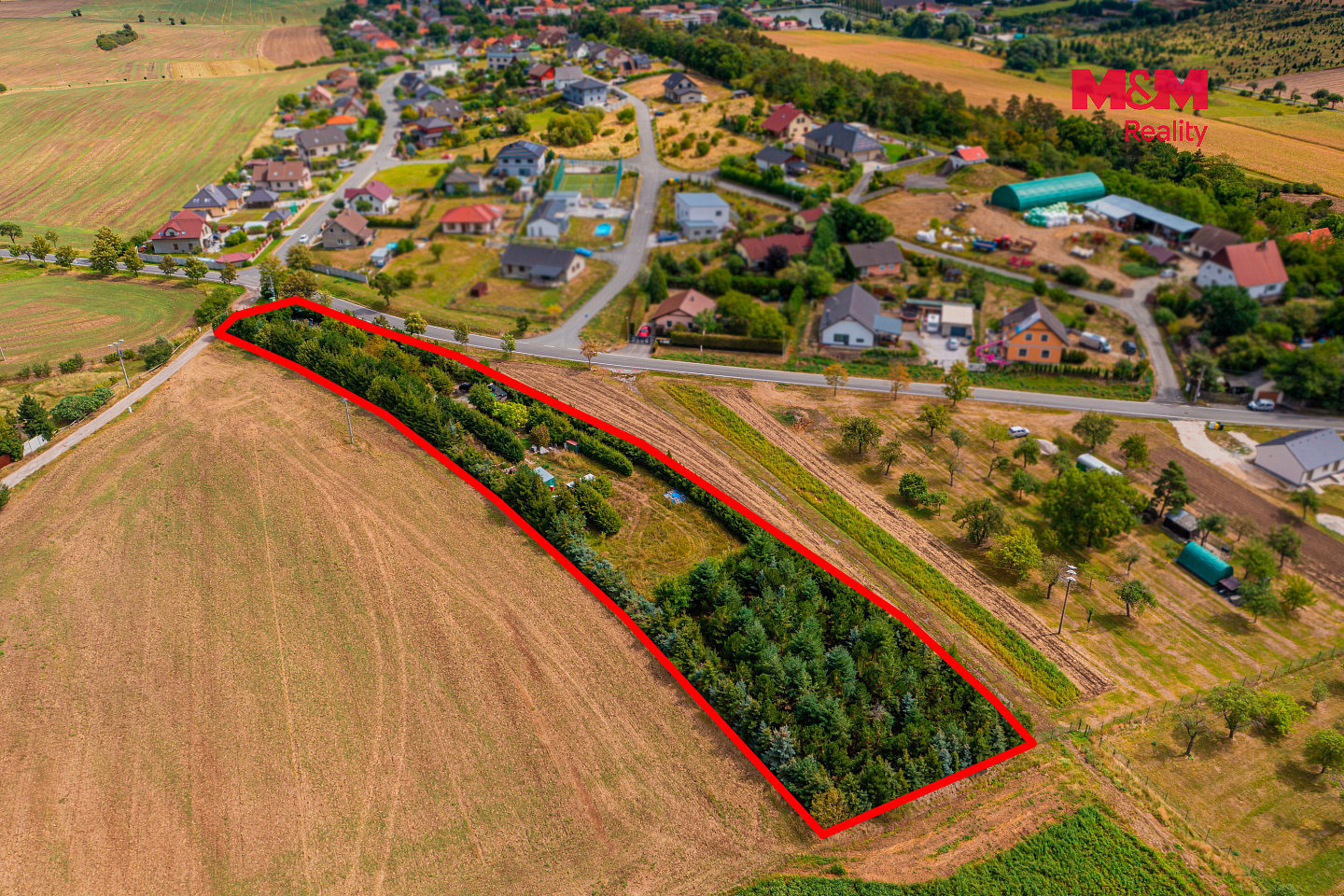 Prodej stavebního pozemku 4 059 m² – fotografie 4
