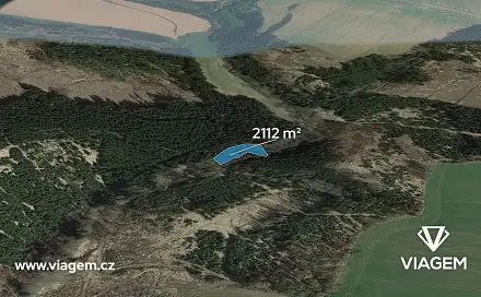 Prodej lesa 2 112 m², Zbizuby, okres Kutná Hora