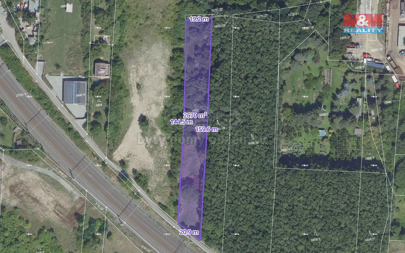 Prodej zahrady 2 670 m²
