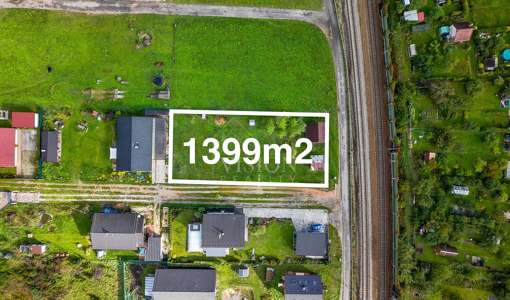 Prodej stavebního pozemku 1 399 m², Sezimovo Ústí – fotka 1 z 7