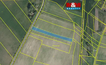 Prodej pole 2 338 m², Újezd u Přelouče, okres Pardubice
