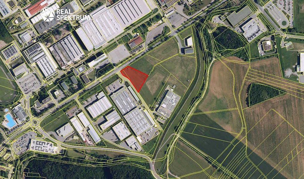 Prodej komerčního pozemku 5 188 m², Kuřim – náhled fotky 3