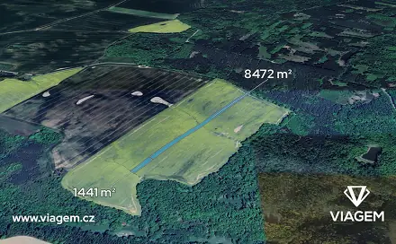 Prodej pole 1 101 m², Hostim, okres Znojmo