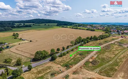 Prodej stavebního pozemku 850 m², Narysov, okres Příbram
