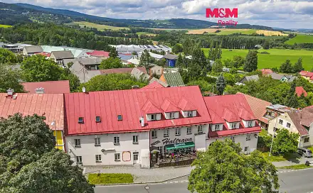 Prodej ubytovacího objektu 950 m², Klenčí pod Čerchovem, okres Domažlice