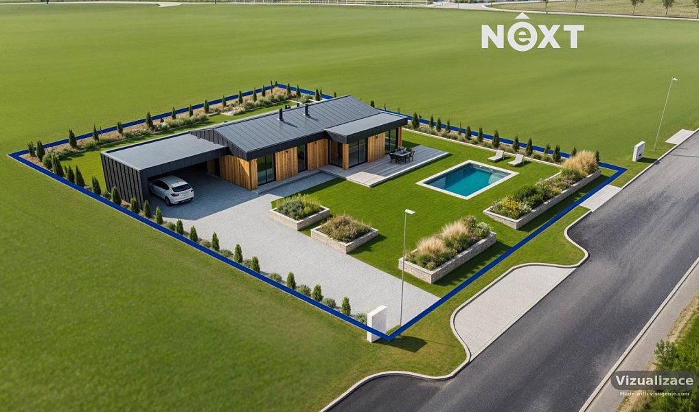 Prodej stavebního pozemku 927 m², Lipí – náhled fotky 2