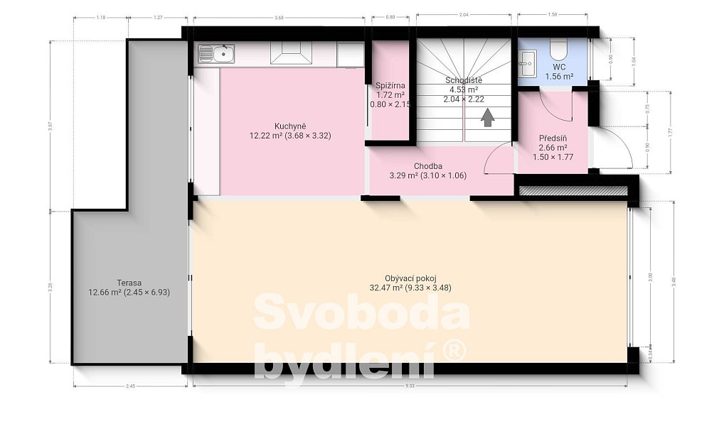 Prodej domu 222 m² s pozemkem 344 m², Praha – náhled fotky 46