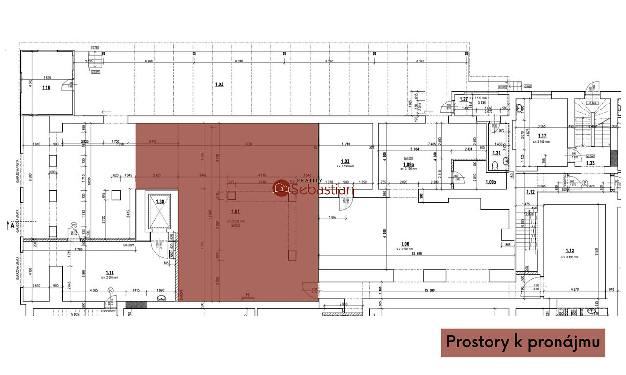 Pronájem skladovacích prostor 170 m² — photo 3