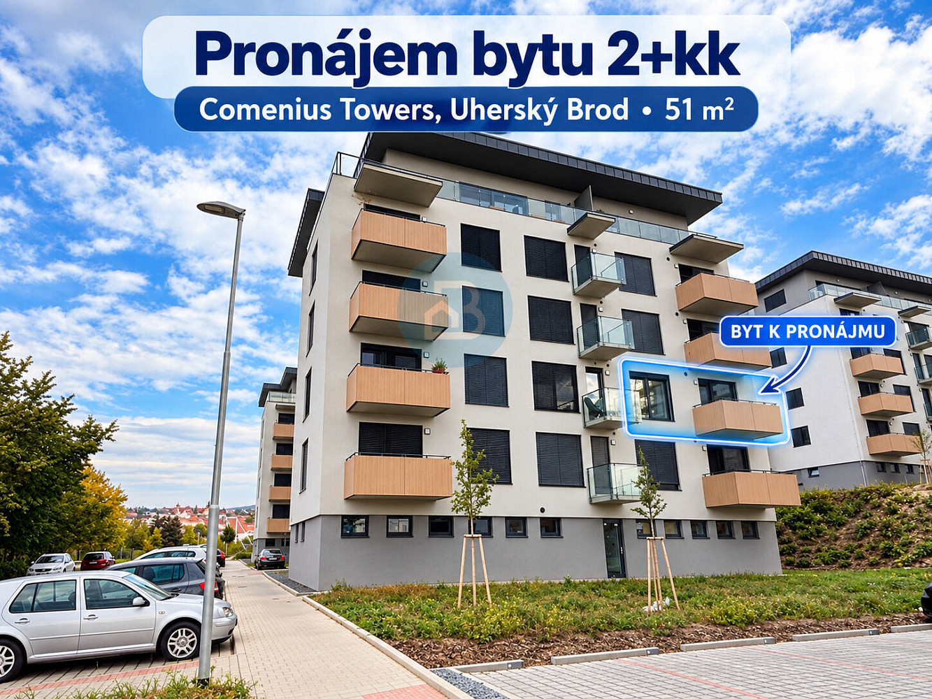 Pronájem bytu 2+kk 51 m²