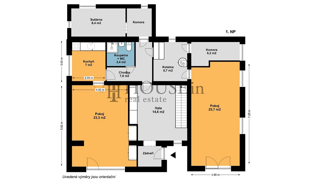 Prodej domu 192 m² s pozemkem 1 249 m², Praha – náhled fotky 4