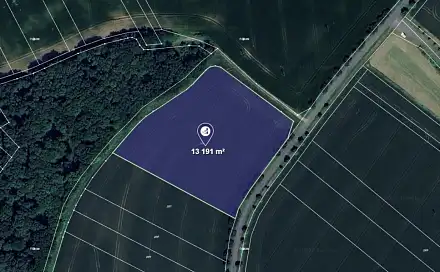 Prodej pole 1 466 m², Všechovice, okres Přerov