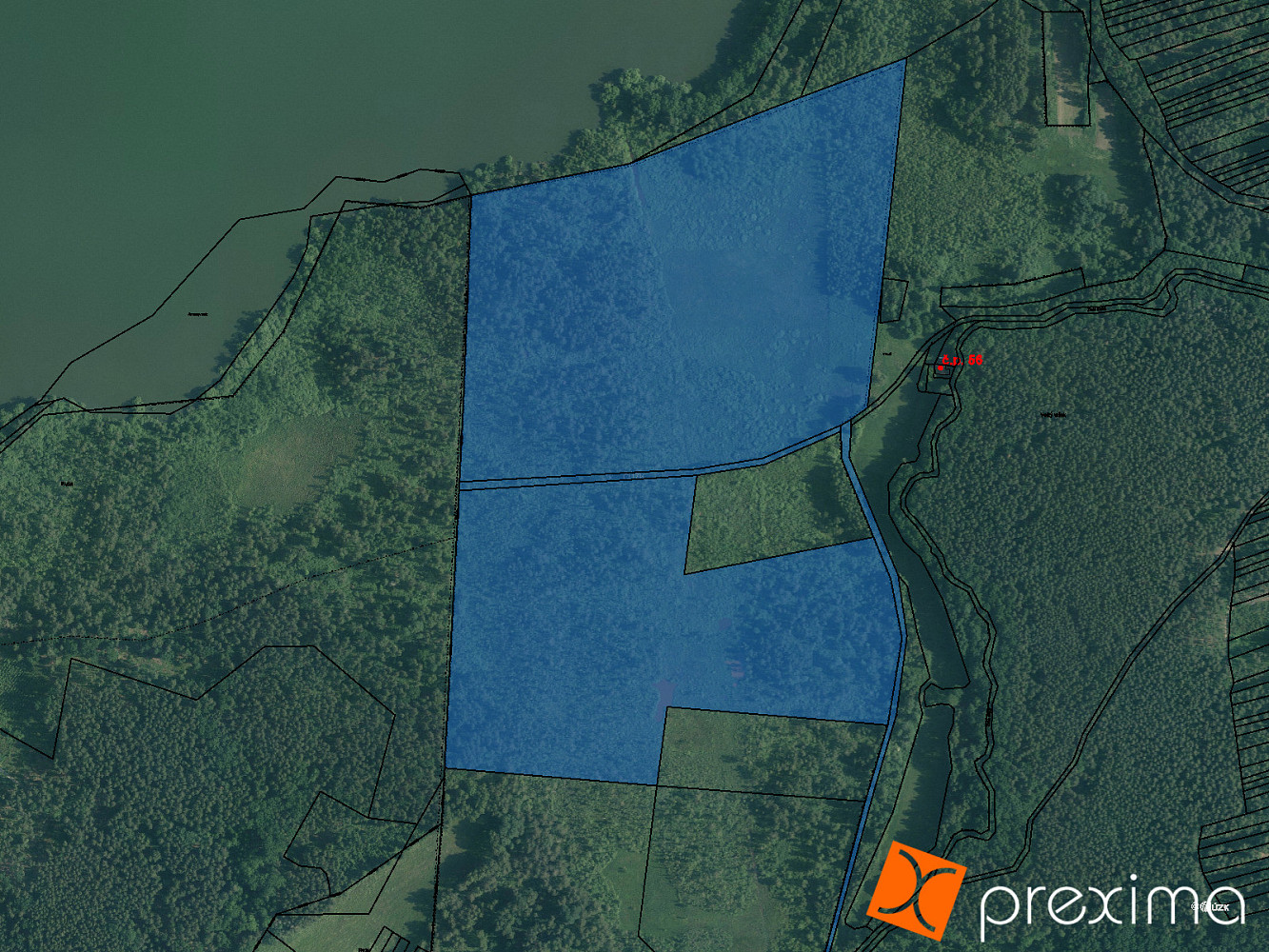 Prodej pozemku 1 865 m², Veselí nad Lužnicí