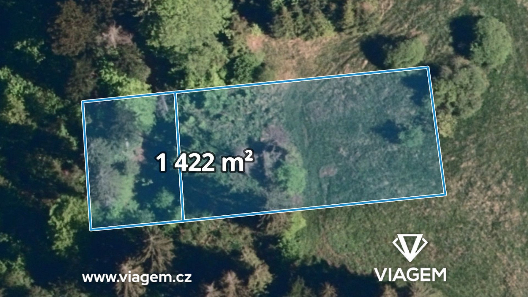 Prodej pole 1 422 m²