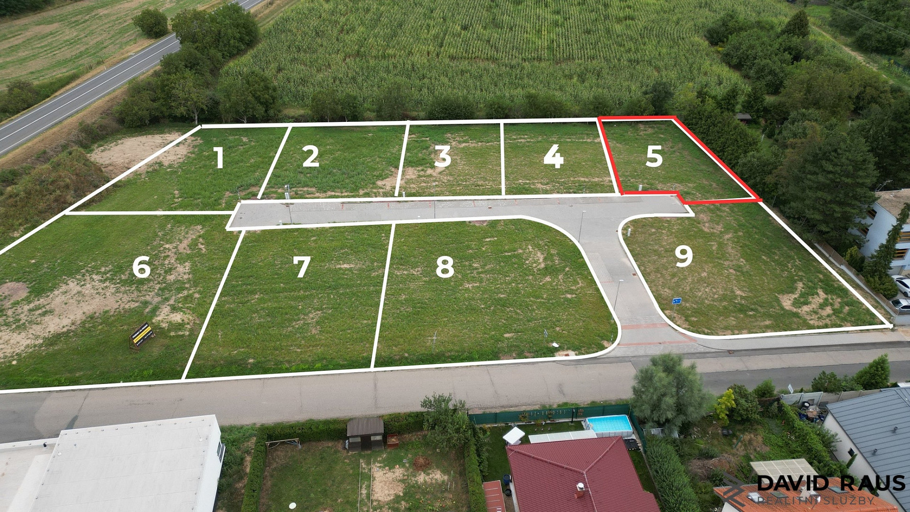 Prodej stavebního pozemku 612 m² — photo 3