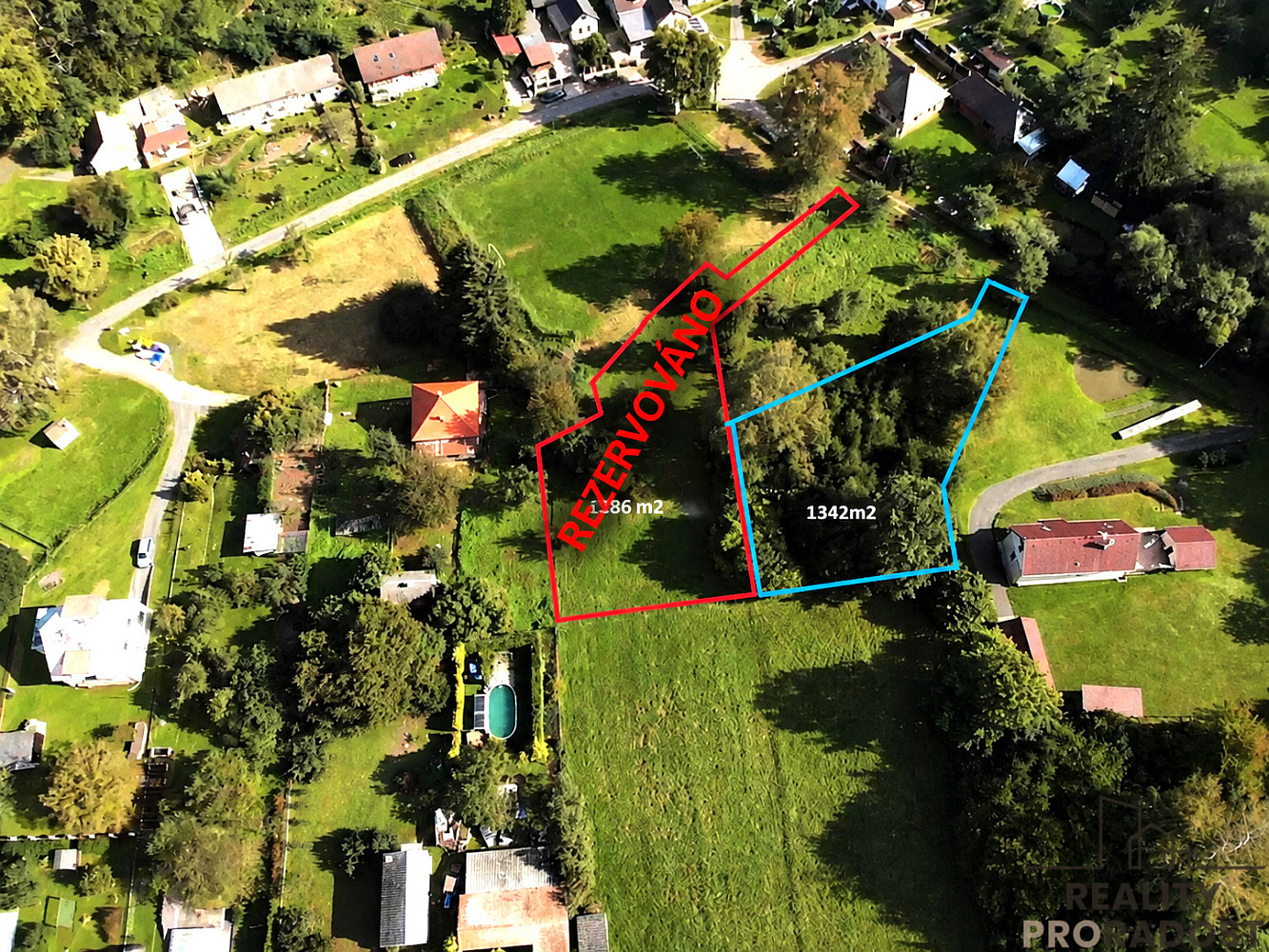 Prodej stavebního pozemku 1 342 m² – fotografie 4