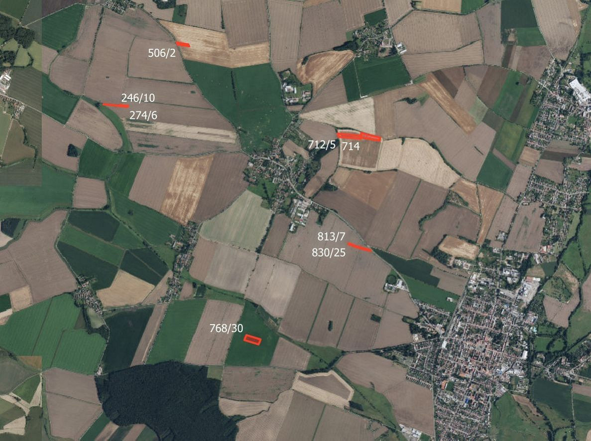 Prodej pole 19 426 m²