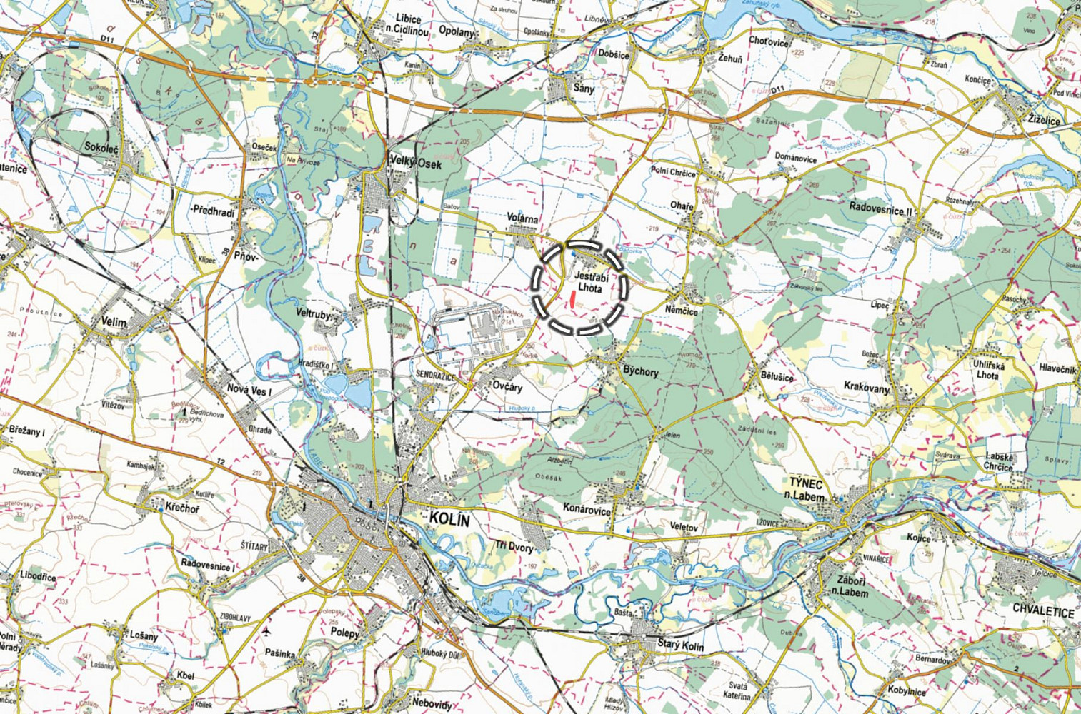 Prodej pole 9 855 m² – fotografie 3