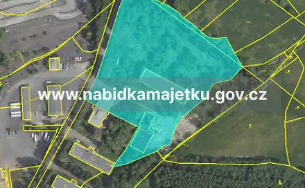 Prodej komerčního pozemku 2 057 m², Rožmitál pod Třemšínem, okres Příbram