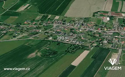 Prodej lesa 793 m², Melč, okres Opava