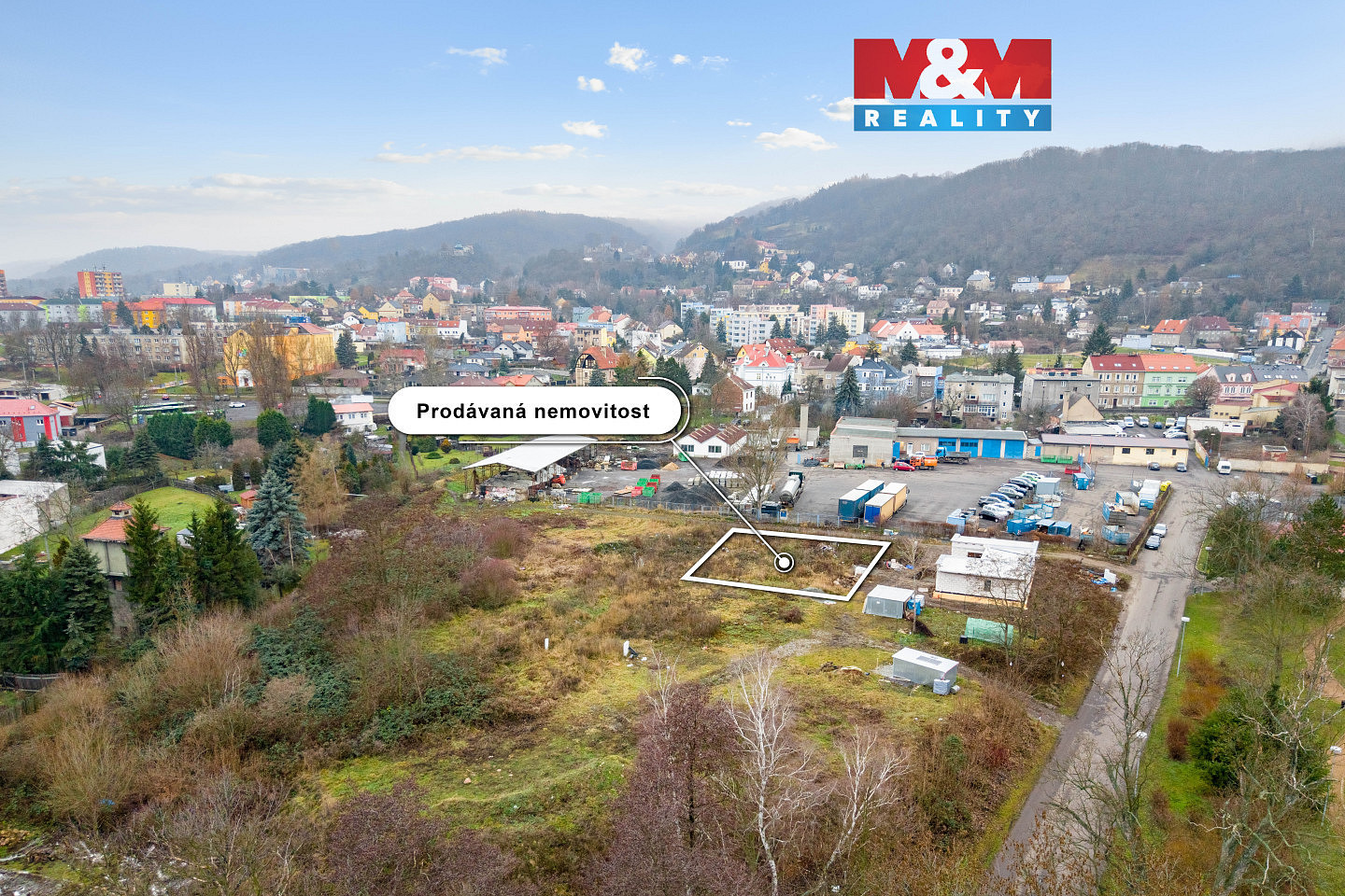 Prodej stavebního pozemku 655 m²
