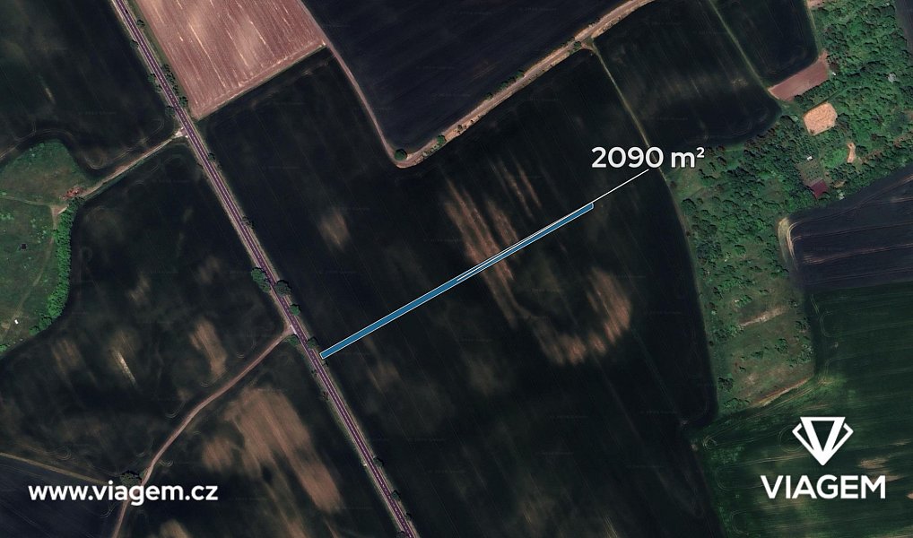 Prodej pole 2 090 m², Hovorany – náhled fotky 2