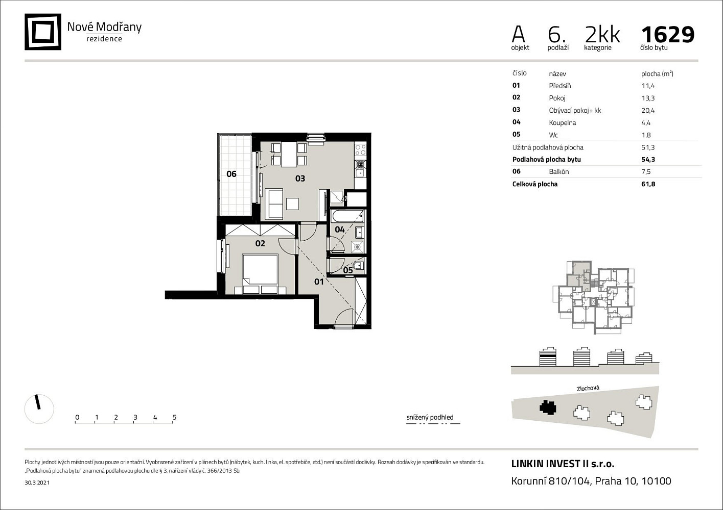 Prodej bytu 2+kk 58 m² – fotografie 5