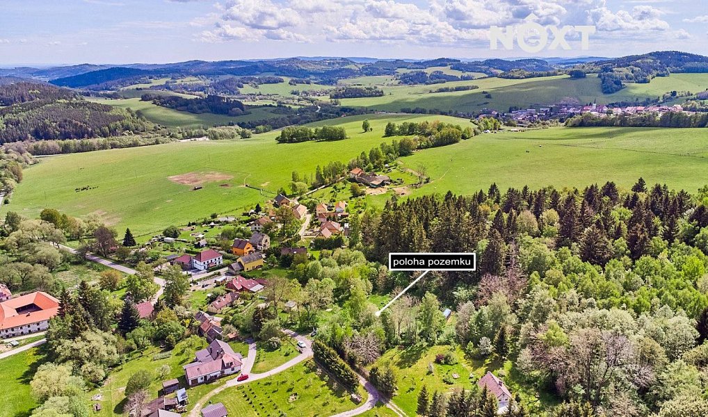 Prodej stavebního pozemku 1 200 m², Hořice na Šumavě – náhled fotky 8