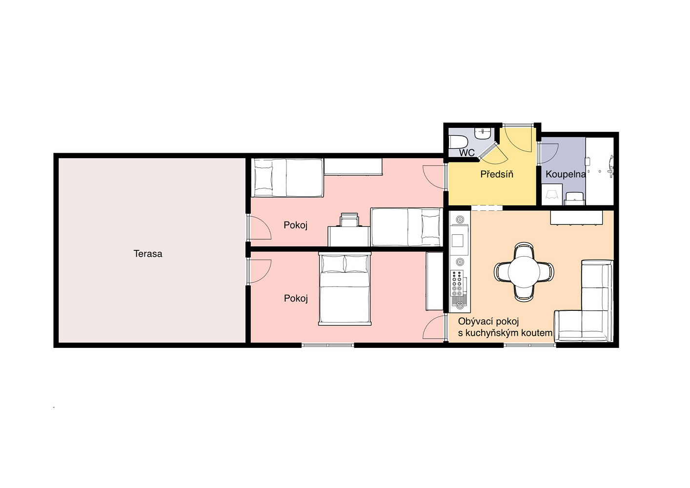 Prodej bytu 3+kk 62 m² – fotografie 3