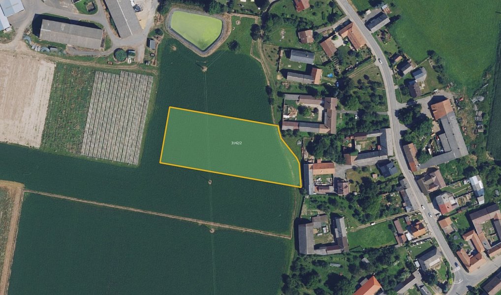 Prodej pole 64 073 m², Chornice – fotka 1 z 8