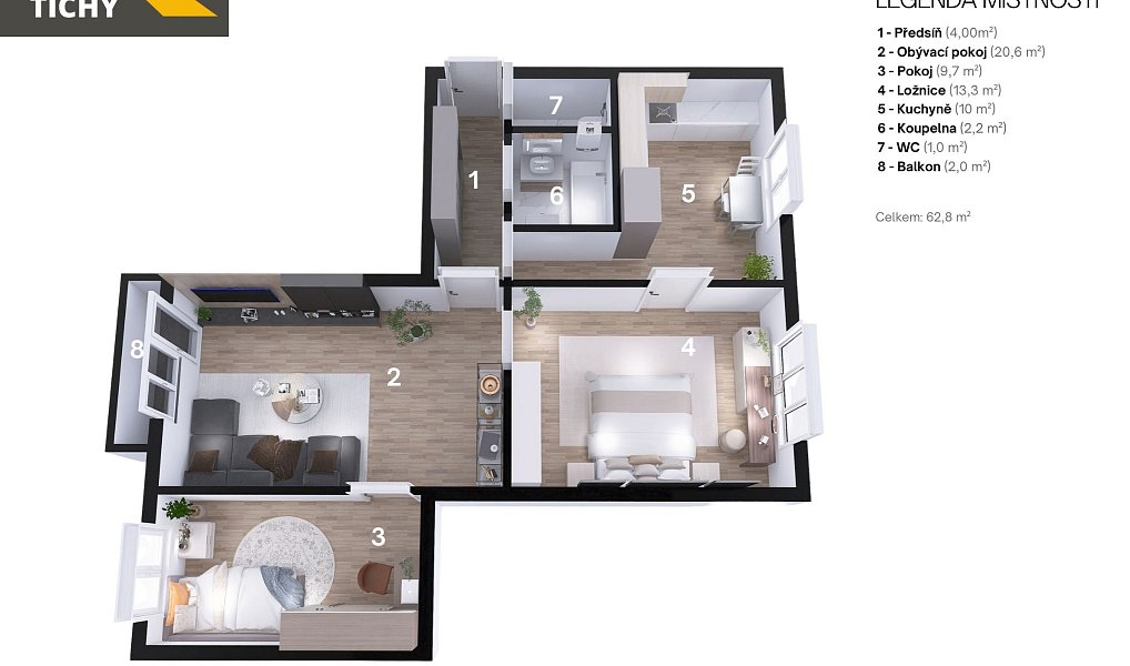 Prodej bytu 3+1 63 m², Hronov – náhled fotky 25