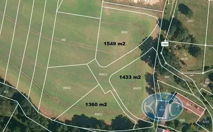 Prodej stavebního pozemku 1 360 m², Šebířov, okres Tábor