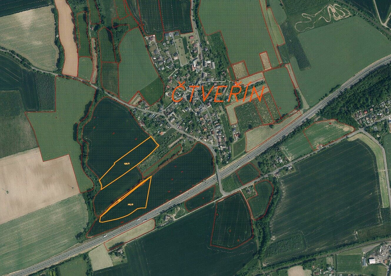Prodej pole 37 320 m² - Widok 2