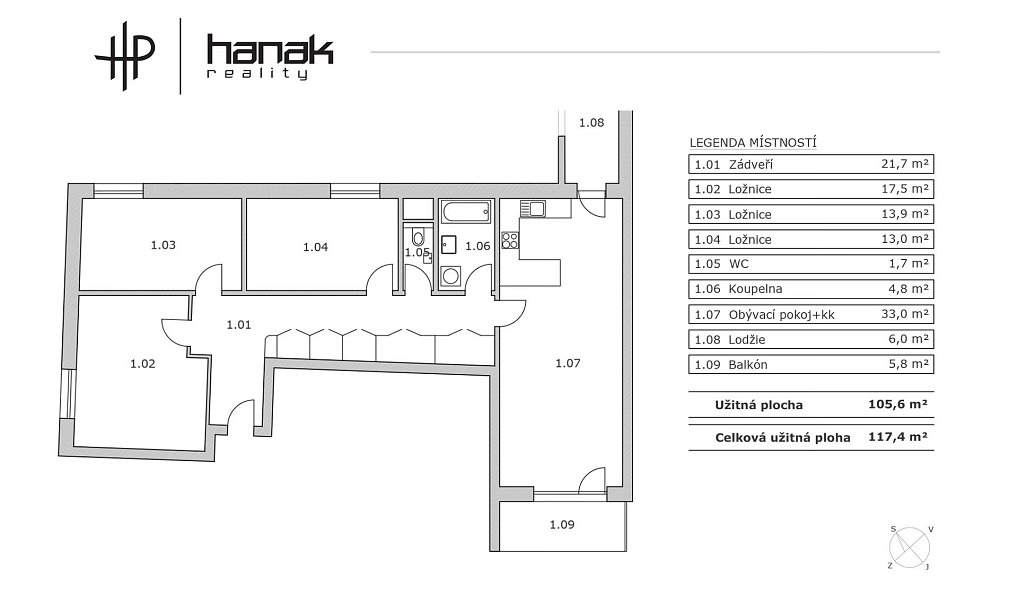 Prodej bytu 4+kk 117 m², Olomouc – náhled fotky 17