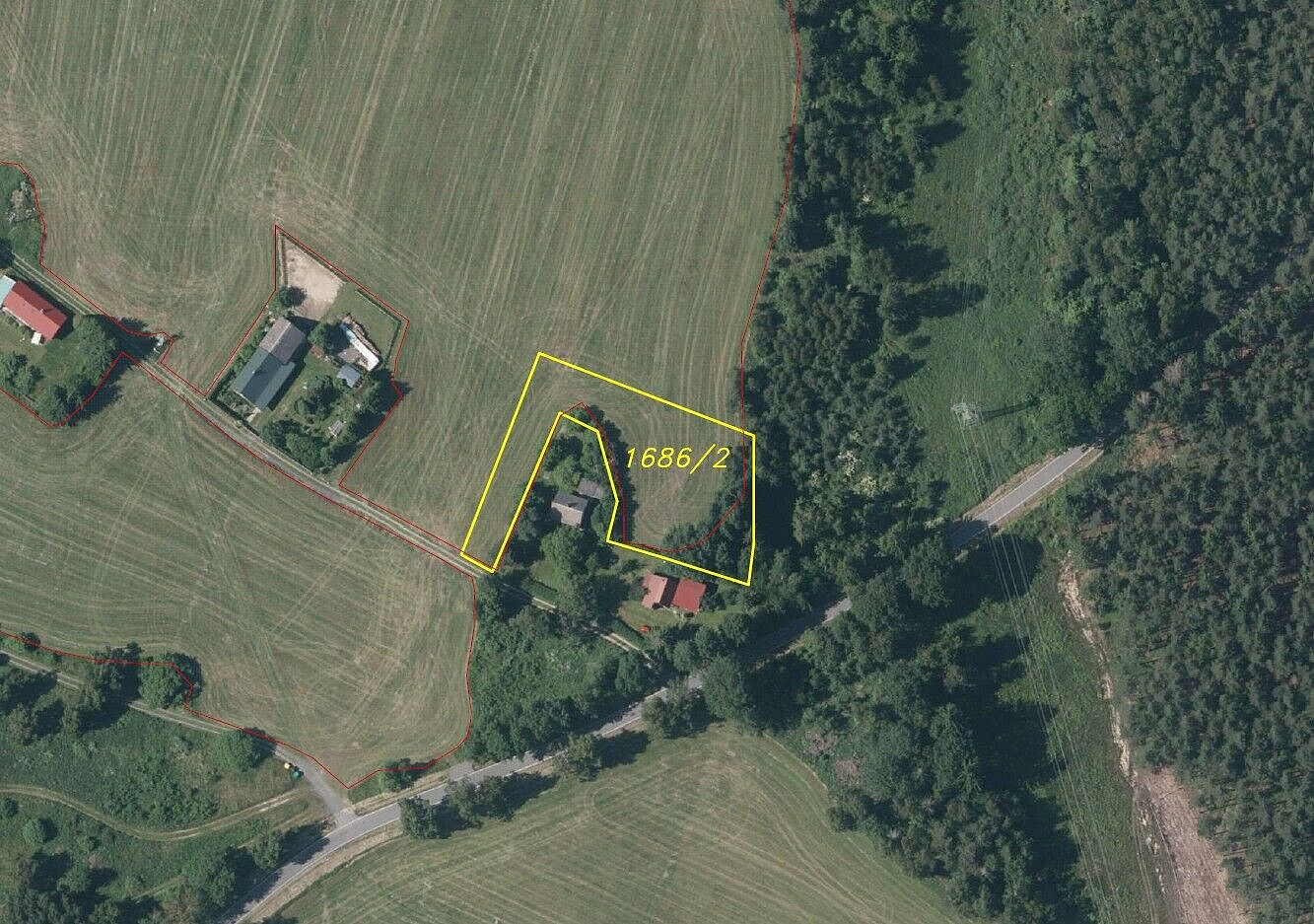 Prodej pozemku 2 400 m²