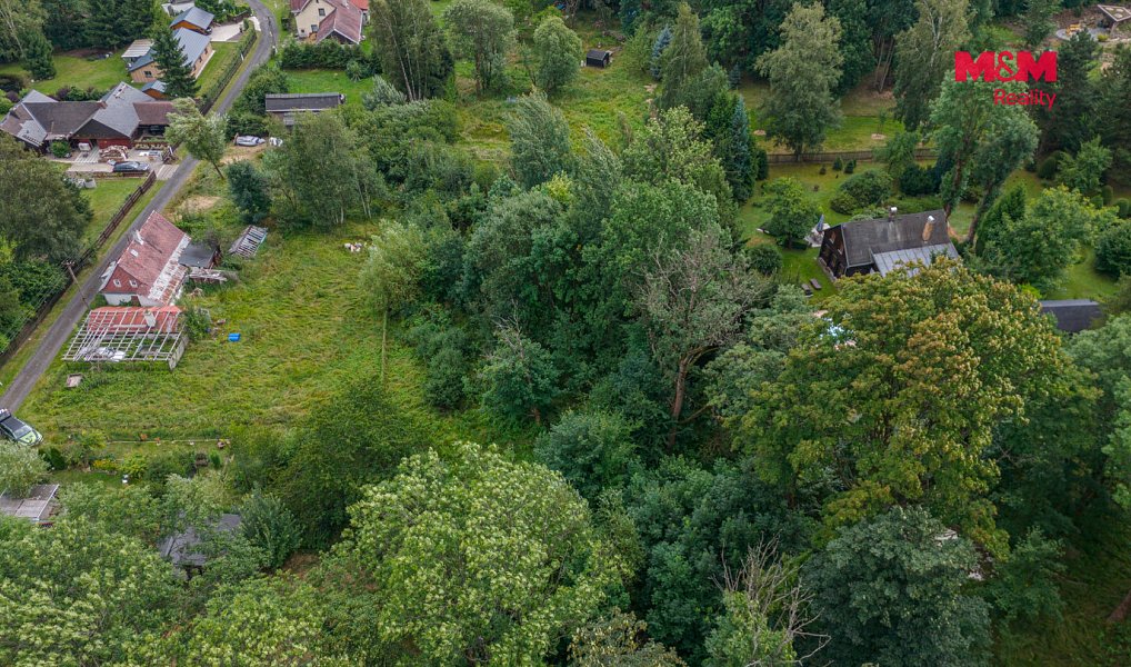 Prodej stavebního pozemku 1 596 m², Staré Křečany – náhled fotky 5