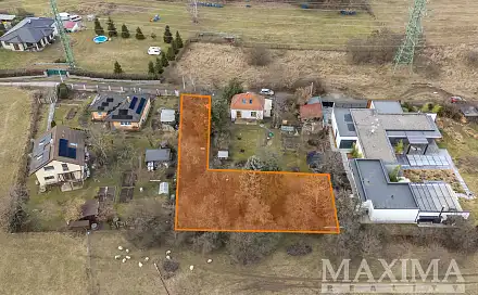 Prodej stavebního pozemku 890 m², Do Lipin, Praha 4 - Modřany