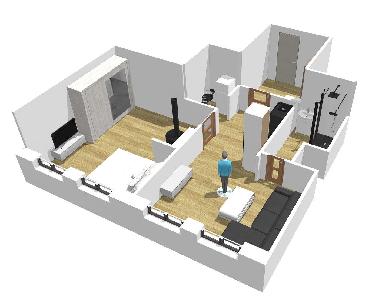 Prodej bytu 2+kk 45 m² — photo 2