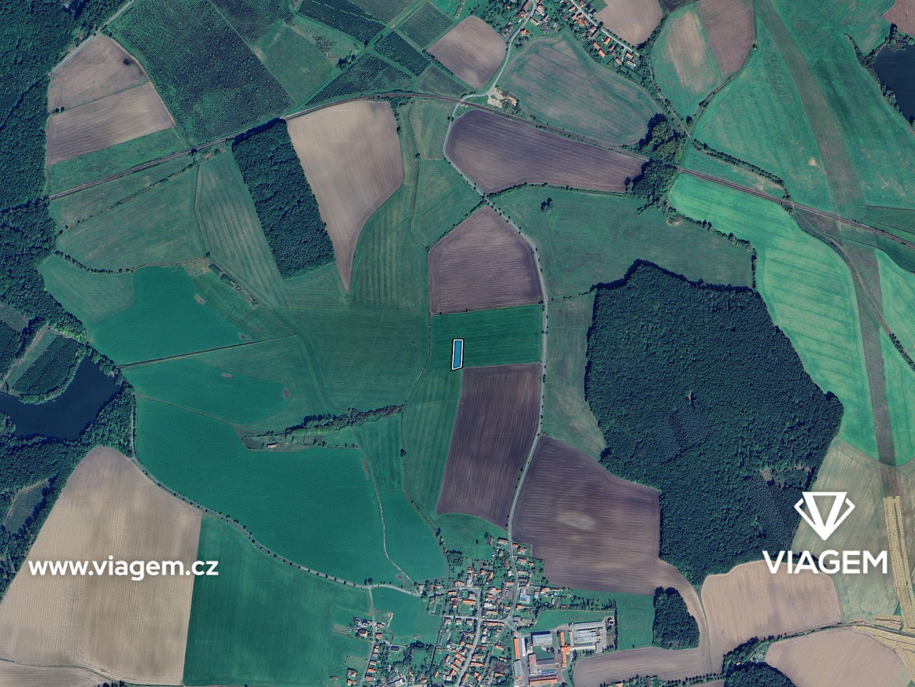 Prodej pole 992 m² – fotografie 3