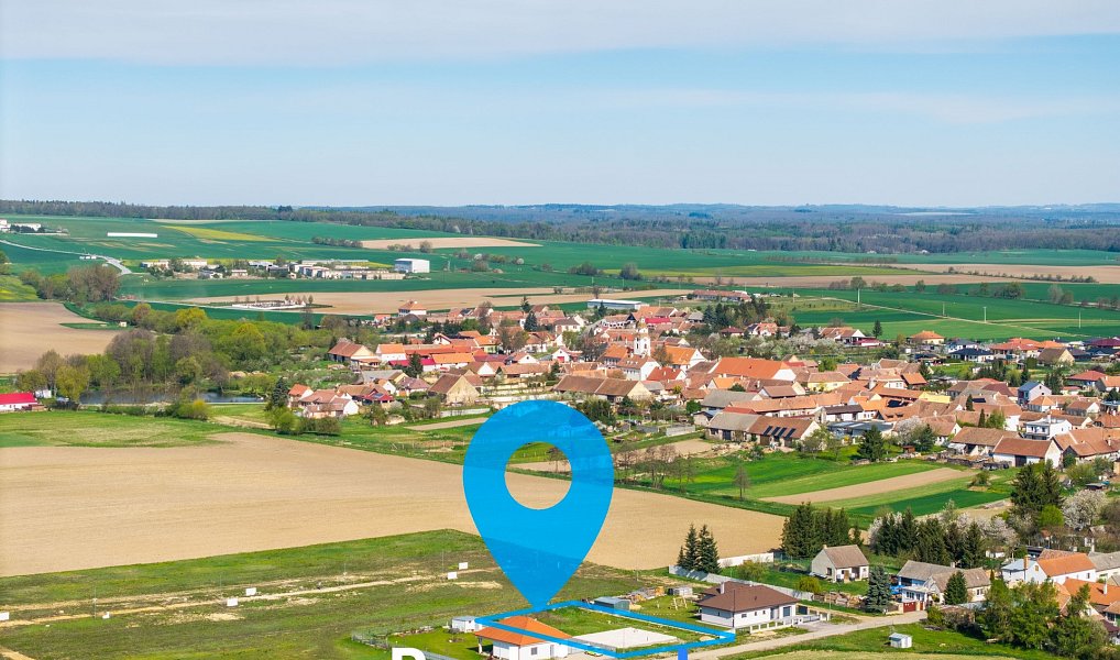 Prodej stavebního pozemku 1 133 m², Štítary – náhled fotky 11