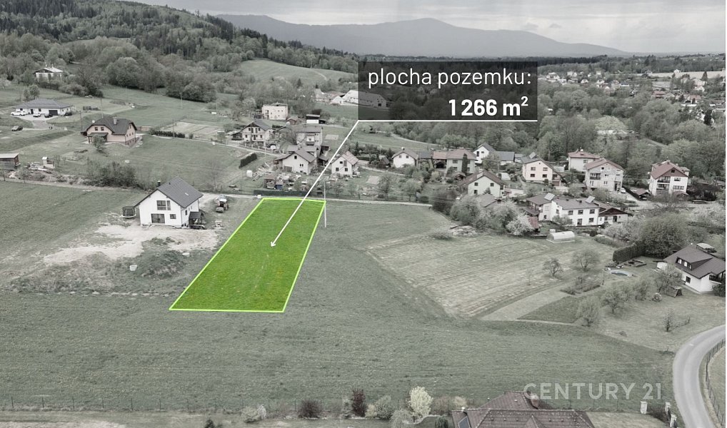 Prodej stavebního pozemku 1 266 m², Písek – náhled fotky 2