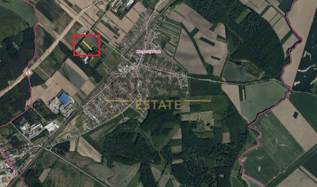 Prodej pole 1 450 m², Moravský Písek – náhled fotky 3