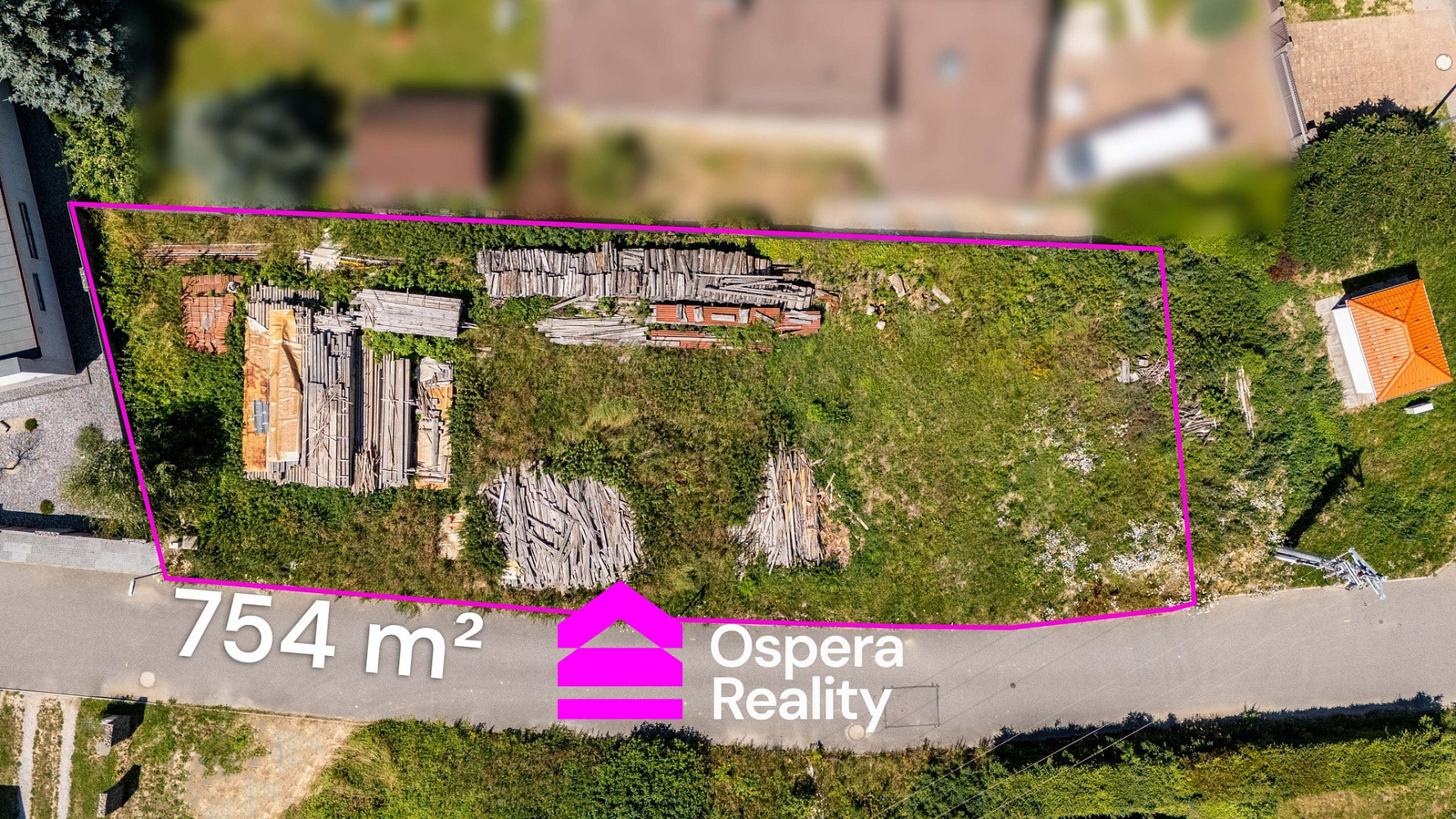 Prodej stavebního pozemku 754 m²