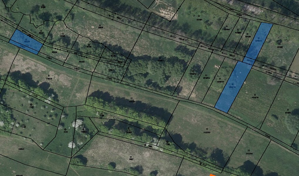 Prodej pozemku 497 m², Kněžnice – fotka 1 z 3
