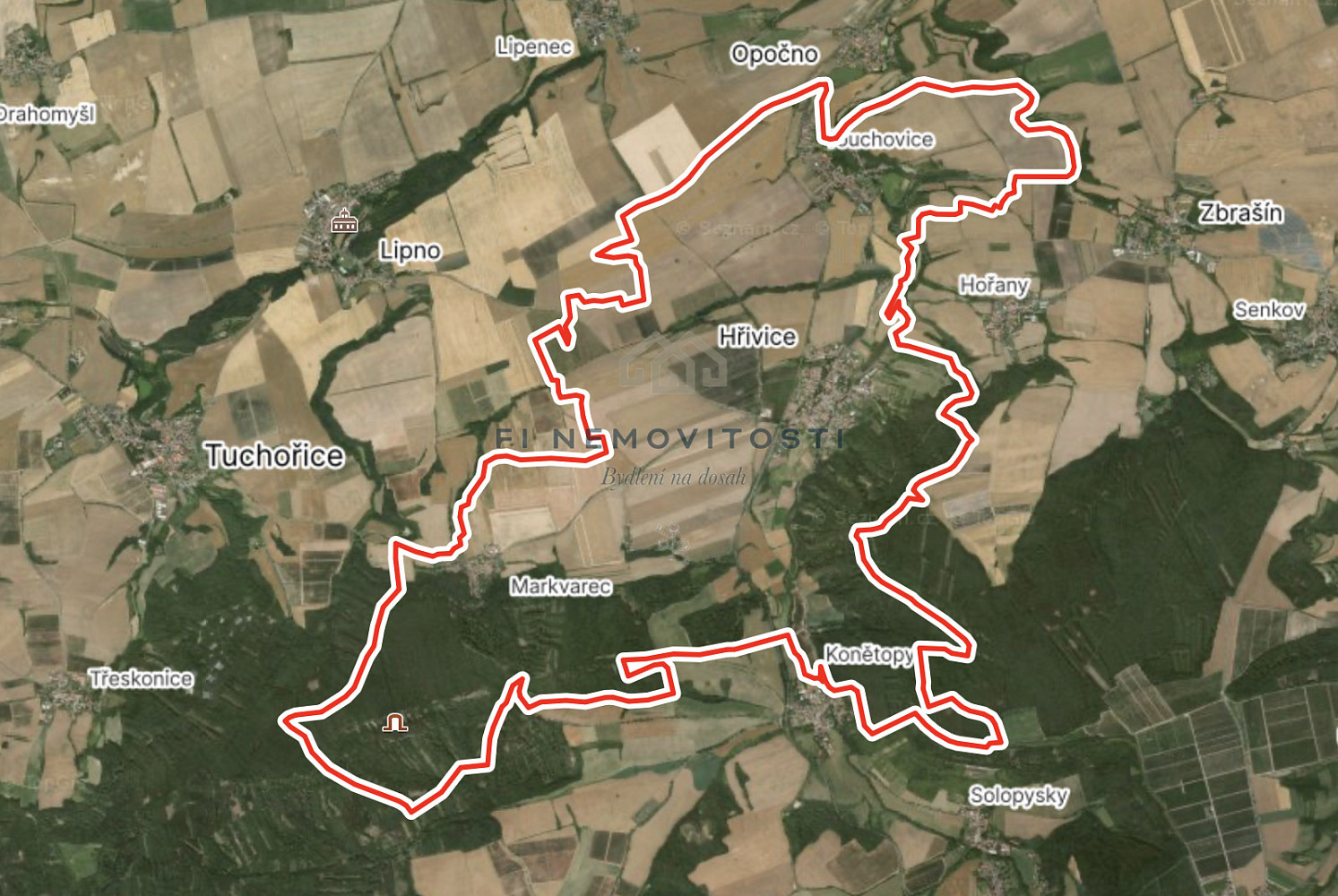 Prodej pole 80 250 m², Hřivice
