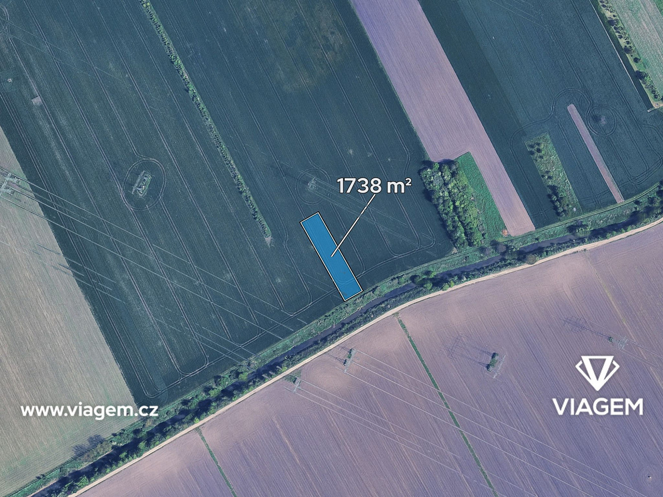 Prodej pole 1 738 m² – fotografie 2